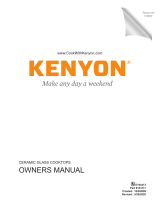 Kenyon Alpine 2 Burner Trimline Manuale del proprietario