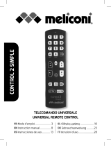 MELICONI Control 2 SIMPLE Manuale del proprietario