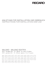 RECARO Milano Seatfix Manuale del proprietario