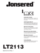 Jonsered LT 2113 Manuale del proprietario