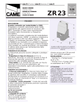CAME Z Series Manuale del proprietario
