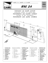 CAME BX Series Manuale utente