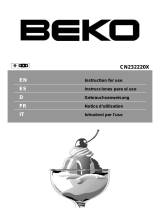 Beko CN232220X Manuale del proprietario
