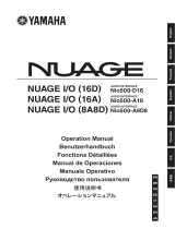 Yamaha NUAGE I/O (16D/16A/8A8D) Manuale del proprietario