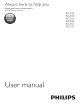 Philips BG 2036 Manuale del proprietario