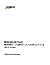 Polaroid QLED 65 ANDROID TCS65QLEDP Manuale del proprietario