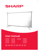 Sharp UHD 4K 65UI7352E SMART HDR WIFI Manuale del proprietario