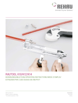 Rehau RAUTOOL K10 Tool Kit Istruzioni per l'uso