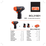 Bahco BCL31SD1K1 Manuale utente