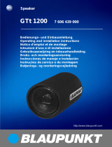 Blaupunkt GTT 1200 Manuale del proprietario