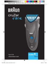 Braun CRUZER 6 CLEAN SHAVE W&D Manuale del proprietario