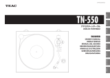 TEAC TN-550 Manuale del proprietario