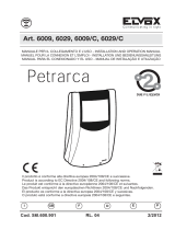 Elvox PETRARCA 6009/C Istruzioni per l'uso
