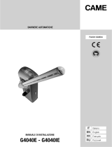CAME G4040E Manuale utente