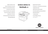 Konica Minolta bizhub 20 Manuale del proprietario
