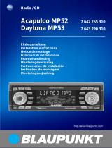 Blaupunkt Acapulco MP52 Manuale del proprietario