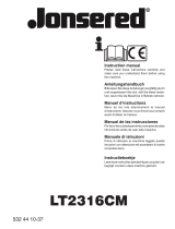 Jonsered LT 2316 CM Manuale del proprietario