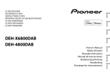 Pioneer DEH-4800DAB Manuale utente