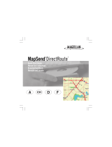 Magellan MAPSEND DIRECTROUTE Manuale del proprietario