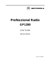 Motorola GP1280 Series Manuale utente