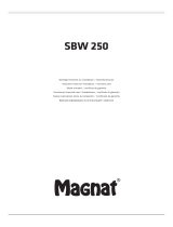 Magnat SBW 250 Manuale del proprietario