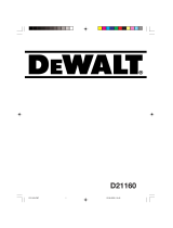 DeWalt D21160 Manuale del proprietario