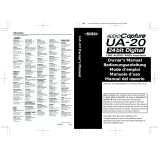 Edirol AudioCapture US-20 Manuale utente