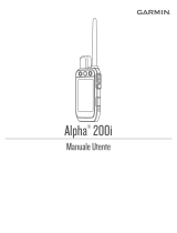 Garmin Alpha 200i, solo dispositivo de mano Manuale del proprietario
