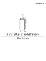 Garmin Pack Alpha 200i y TT 15 Manuale del proprietario