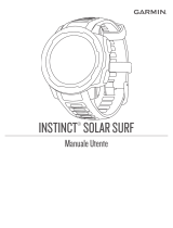Garmin Instinct Solar surfivaljaanne Manuale del proprietario