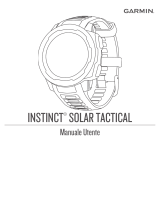 Garmin Instinct Solar linija Tactical Manuale del proprietario