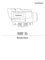 Garmin Xero X1i -varsijousitahtain Manuale del proprietario