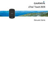 Garmin eTrex Touch 35t Manuale del proprietario