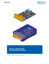 SBC PCD2.H222 & PCD3.H222 stepper motor module Manuale del proprietario