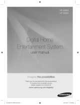 Samsung HT-D350 Manuale del proprietario