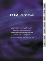 VDO RM 8204 Manuale del proprietario