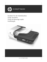 HP Scanjet N6350 Networked Document Flatbed Scanner Manuale del proprietario