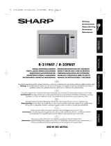 Sharp r 21 fb st Manuale del proprietario