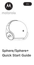 Motorola Sphere+ Guida Rapida