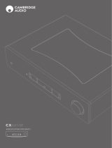 Cambridge Audio CXA61/81 Manuale utente