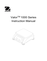 Ohaus V12P3 Manuale utente