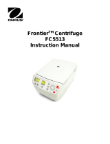 Ohaus FC5513 120V Manuale utente
