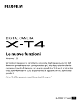 Fujifilm X-T4 Manuale del proprietario