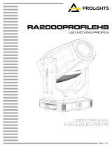 ProLights RA2000PROFILEHB Manuale utente