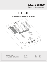 DJ-Tech DIF-X Manuale utente