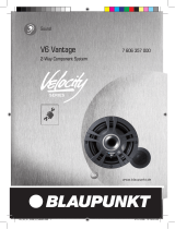 Blaupunkt velocity v6 vantage Manuale del proprietario