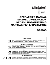 Shindaiwa BP520S Manuale utente