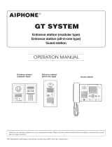 Aiphone GT Istruzioni per l'uso