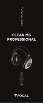 Focal Clear MG Professional  Manuale utente