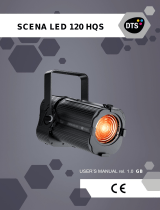 DTS SCENA LED 120 HQS Manuale utente